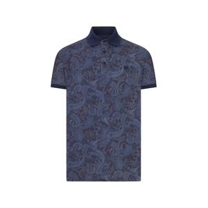 Рубашка поло с принтом пейсли
