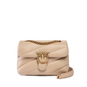 Маленькая сумка Love bag puff maxi quilt new buckle через плечо