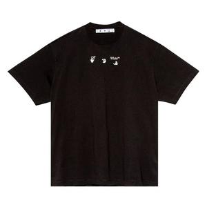 Футболки Off-White Red Marker Over Tee 'Черный'