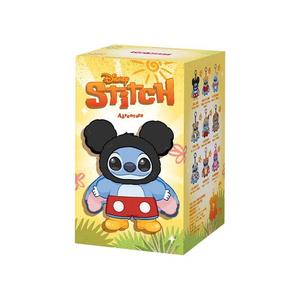 Плюшевые игрушки Pop Mart x Disney Stitch Adventure Series Виниловый плюшевый подвесной брелок Одиночная слепая коробка 'Mystery'