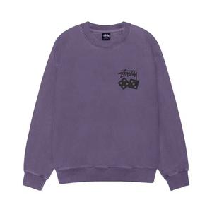 Топы Stussy Dice Crew Pigment Dyed 'Виноград'