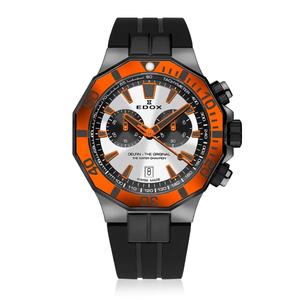 Edox Delfin Day Date Хронограф Швейцарские автоматические мужские часы (10112-37GNOCA-ANO)