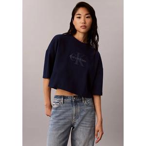 Джинсовая футболка Monologo Boxy - Calvin Klein Jeans