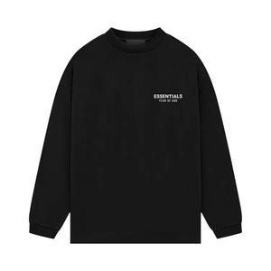 Крюнеки Fear of God Essentials Jersey Long-Sleeve Shirt 'Черный'