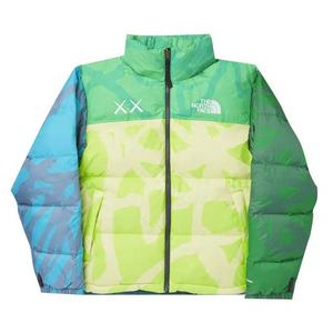 Куртка The North Face x KAWS Retro 1996 Nuptse Jacket 'Safety Green'