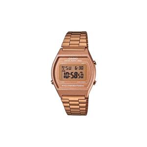 Винтажные мужские цифровые B640WC-5A Часы из нержавеющей стали розовое золото