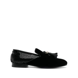 Бархатные лоферы Studs