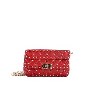 Маленькая стеганая сумка через плечо Rockstud Spike Flap