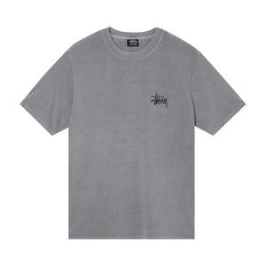 Футболки Stussy Basic Pigment Dyed Tee 'Grey'