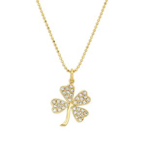 Колье Clover с бриллиантами