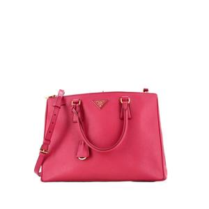 Сумка-тоут Double Zip Lux Saffiano Leather среднего размера
