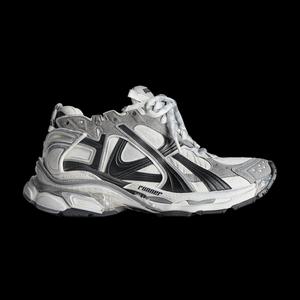 Кроссовки Balenciaga Wmns Runner Sneaker 'Поношенный - Серый Черный'