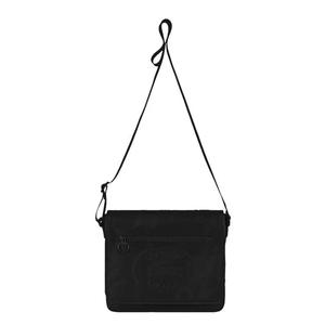 Сумки через плечо Supreme x Lacoste Small Messenger Bag «Black»