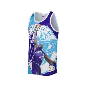 Топ x NBA Utah Jazz Sublimated Player Karl Malone