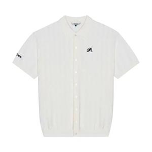Поло Malbon Crosscut Polo Shirt 'Айвори'