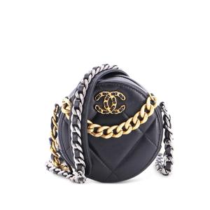 Стеганый клатч 19 Round with Chain