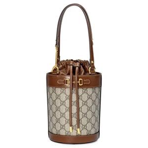 Сумки-ведра Gucci Horsebit 1955 Маленькая сумка-ведро 'Бежевый'
