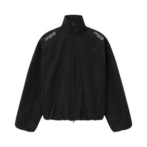Трековые куртки Fear of God Essentials Ripstop Modern Moto Track Jacket 'Black'