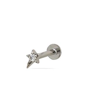 Серьга Shooting Star из белого золота с бриллиантами