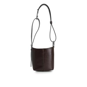 Мини-ведёрная сумка Halo Glazed Leather