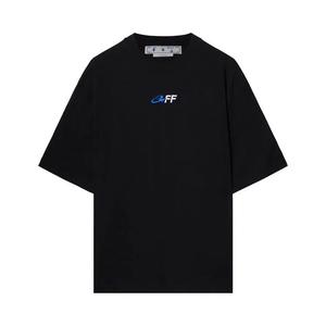 Футболки Off-White Exact Opp Over Skate Short-Sleeve Tee 'Черный/Белый'