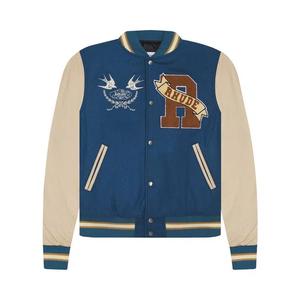 Варсити-куртки Rhude Sparrow Varsity Jacket 'Slate/Creme'