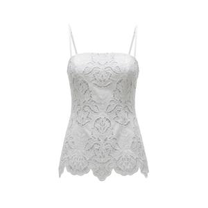 Блузка Greer Seamed с фестонами