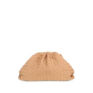 Клатч Pouch с плетением Intrecciato