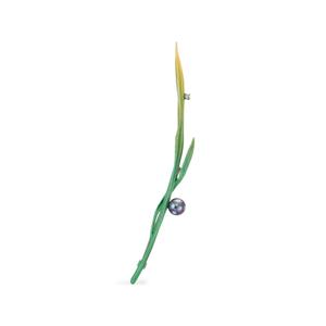 Брошь Blades of Grass с жемчугом