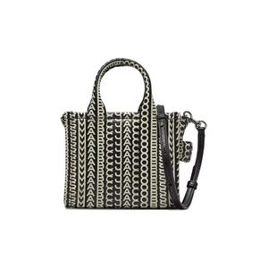 Сумки-тоут Marc Jacobs Monogram Leather Crossbody Сумка-тоут 'Черный/Белый'