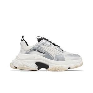 Кроссовки Balenciaga Triple S 'Black White Silver'