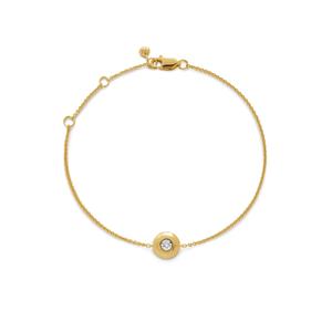 Позолоченный браслет April Birthstone