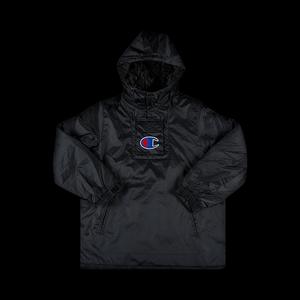 Парка Supreme x Champion Pullover Parka 'Black'