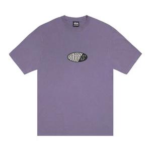 Футболки с коротким рукавом Stussy Pitstop Tee Pigment Dyed 'Виноградный'