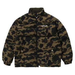 Пуховики BAPE 1st Camo Reversible Down Jacket 'Green'