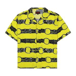 Рубашки на пуговицах Pleasures Straps Button Down 'Yellow'