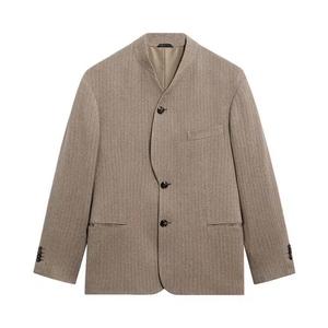 Пиджаки Kith Giorgio Armani & Кашемировый пиджак без воротника 'Iron'