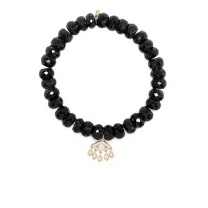 Золотой браслет Tear Drops Evil Eye с камнями