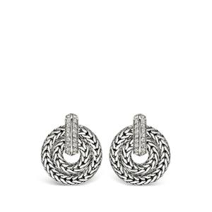 Серьги Icon Link с бриллиантами
