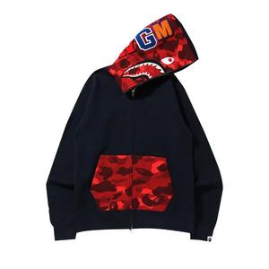 Молнии BAPE Color Camo Shark Full Zip Hoodie 'Navy'
