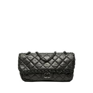Стеганая сумка на плечо Medium Quilted Metallic Aged Calfskin Chain Me Flap (2010-2011 годы)