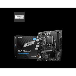 MSI PRO B760M-E Micro-ATX материнская плата (DDR5)