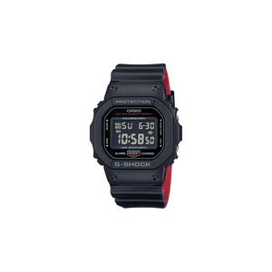 Мужские цифровые спортивные часы DW-5600UHR-1, черный ремешок из смолы