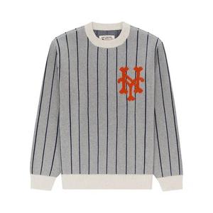 Свитеры Aimé Leon Dore x New York Mets Свитер в полоску 'Silver Mix'