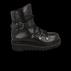 Кроссовки Ferragamo Wmns Elimo Lace-Up Leather Boot 'Black'
