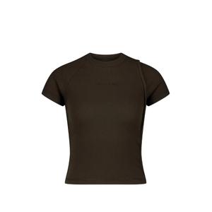 Футболка с круглым вырезом
