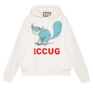 Худи Gucci Sweatshirt With Iccug Animal Print By Freya Hartas 'Sunlight'