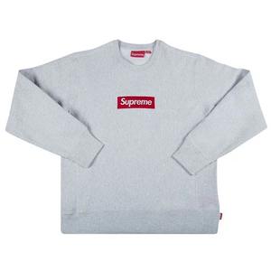 Свитшоты Supreme Box Logo Crewneck 'Ash Grey'