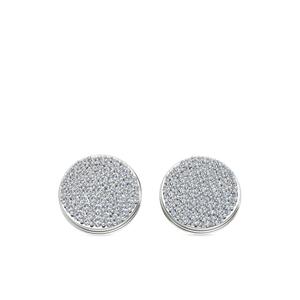 Серьги Black Caviar из белого золота с черными бриллиантами