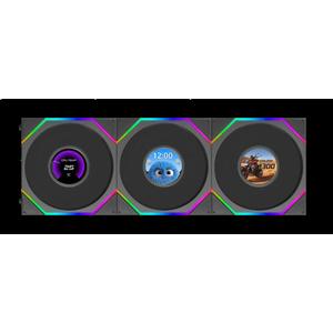 LIAN LI UNI FAN TL LCD FLEX 120mm 3 в 1 набор вентиляторов - чёрный